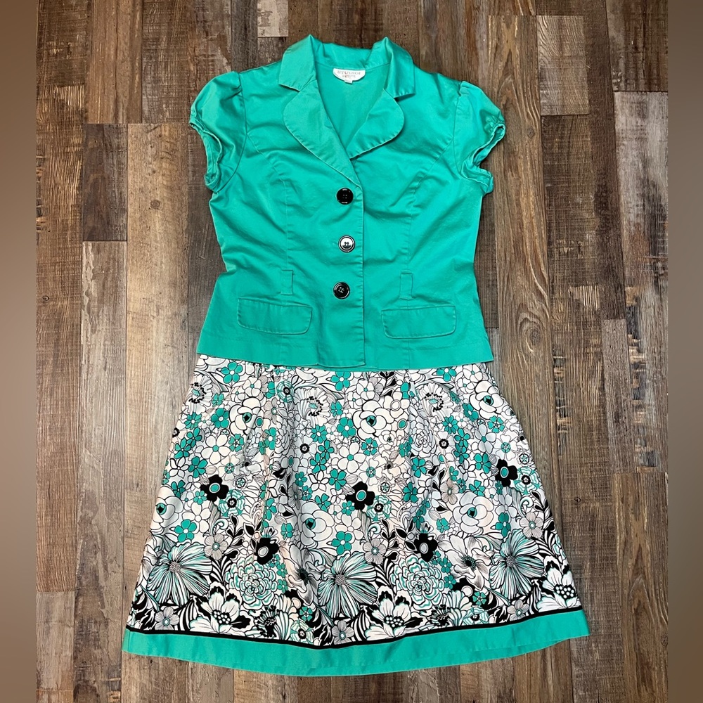 Studio I Petite Blazer/Skirt Set, size 16P